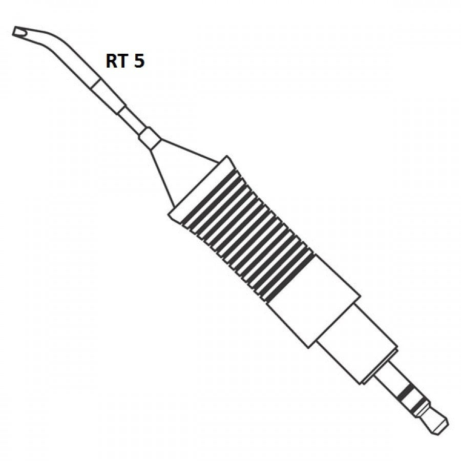 RT5 - Chisel tip bent 30° - 0.8 mm / 0.4 mm (GW-RT5) RT5 - Chisel tip bent 30° - 0.8 mm / 0.4 mm (GW-RT5)